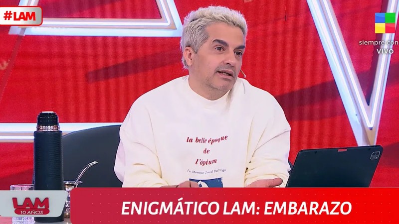 En LAM, jugaron al enigmático y revelaron qué periodista será padre por primera vez